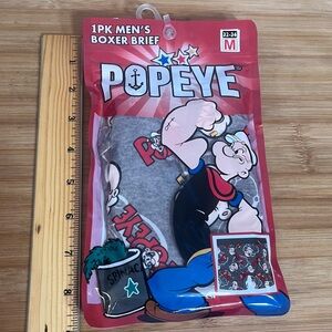 NEW POPEYE Men's Boxer Brief Size Medium Still In Original Packaging.